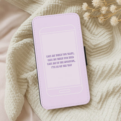 Call Me When You Want - Lil Nas X Wallet Phone Case