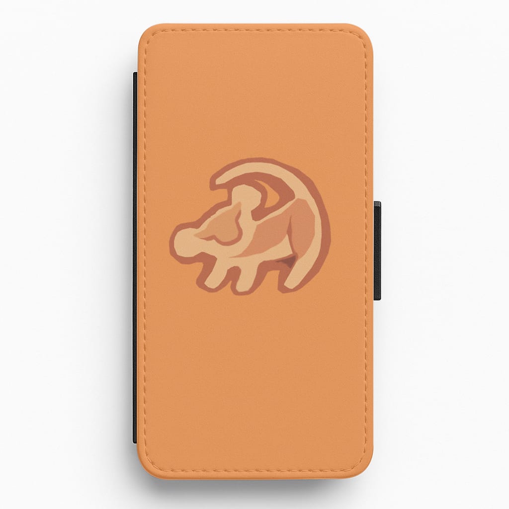 Baby Simba Icon Flip / Wallet Phone Case
