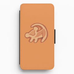 Baby Simba Icon Flip / Wallet Phone Case