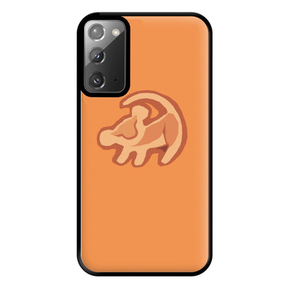 Baby Simba Icon Phone Case for Galaxy Note 20 Ultra