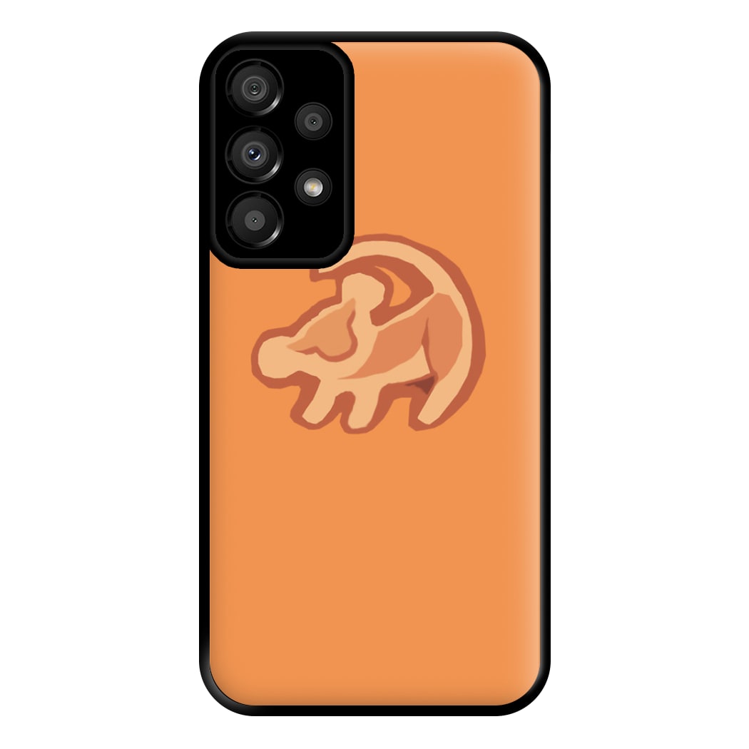 Baby Simba Icon Phone Case for Galaxy A33