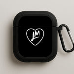 Little Mix Heart AirPods Case - Black