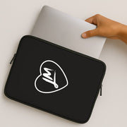 Little Mix Heart Laptop Sleeve - Black 2