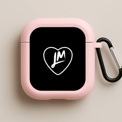 Little Mix Heart Pink AirPods Case - Black