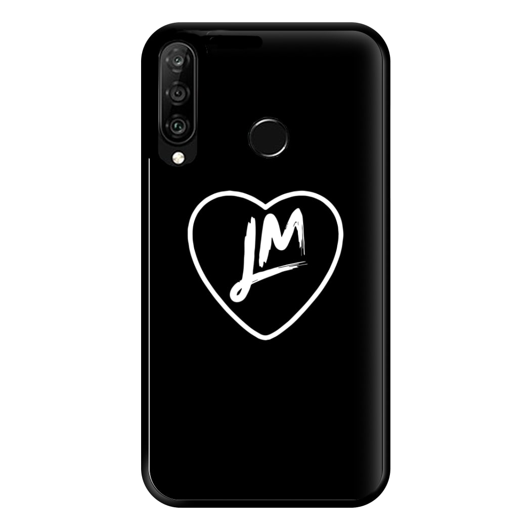 Little Mix Heart Phone Case - Black for Huawei P30 Lite