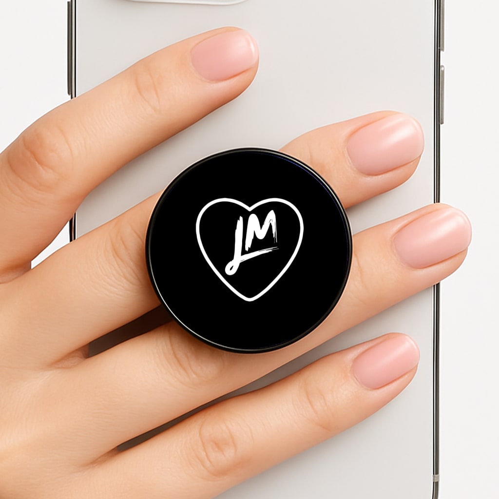 Little Mix Heart FunGrip - Black