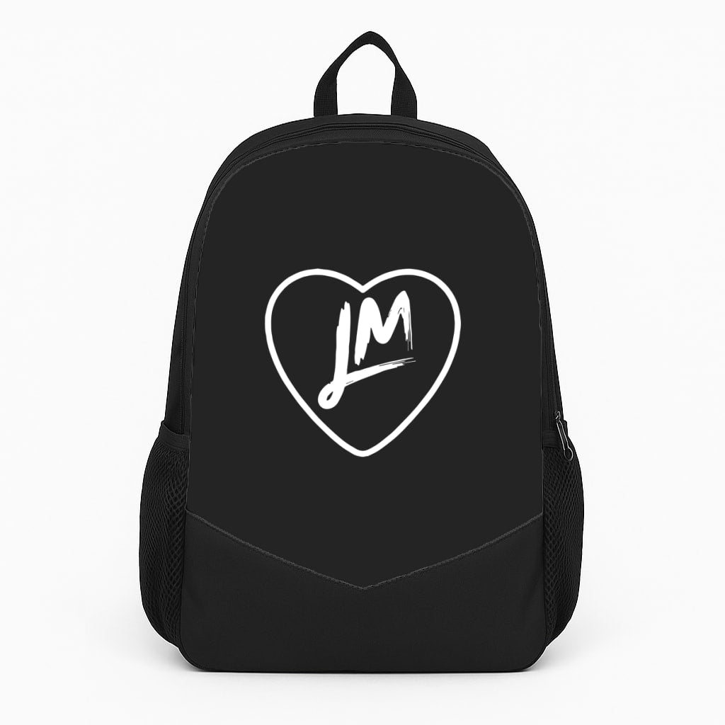 Little Mix Heart Large Backpack - Black