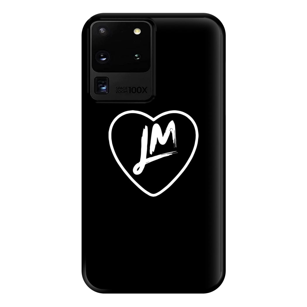 Little Mix Heart Phone Case - Black for Galaxy S20 Ultra