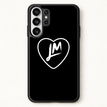 Little Mix Heart Phone Case - Black for Galaxy S26 Ultra