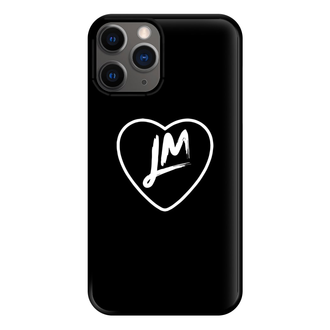 Little Mix Heart Phone Case - Black for iPhone 12 Pro Max