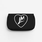 Little Mix Heart Pencil Case - Black