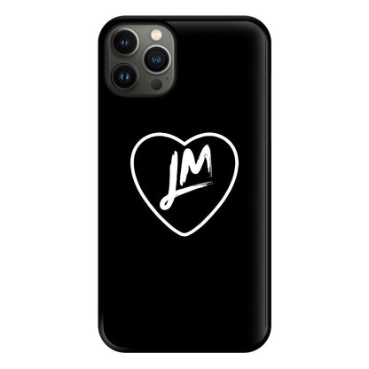 Little Mix Heart Phone Case - Black for iPhone 13