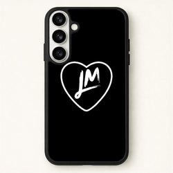 Little Mix Heart Phone Case - Black for Galaxy S26 Plus