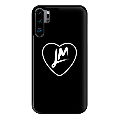 Little Mix Heart Phone Case - Black for Huawei P30 Pro