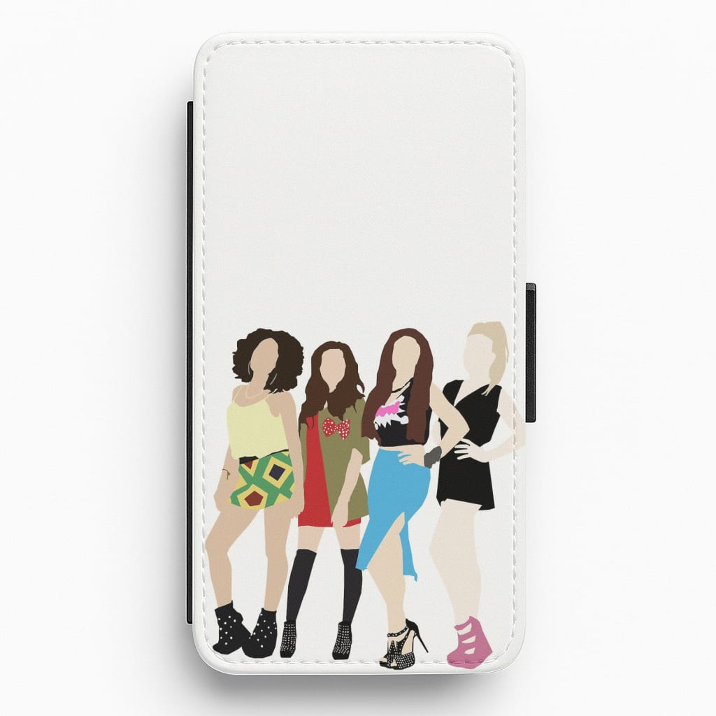 Little Mix Cartoon Flip / Wallet Phone Case
