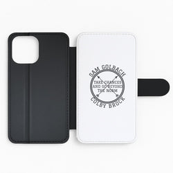 S & C Flip Wallet Phone Case