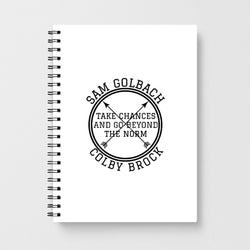 Sam and Colby Notebook - Fun Cases