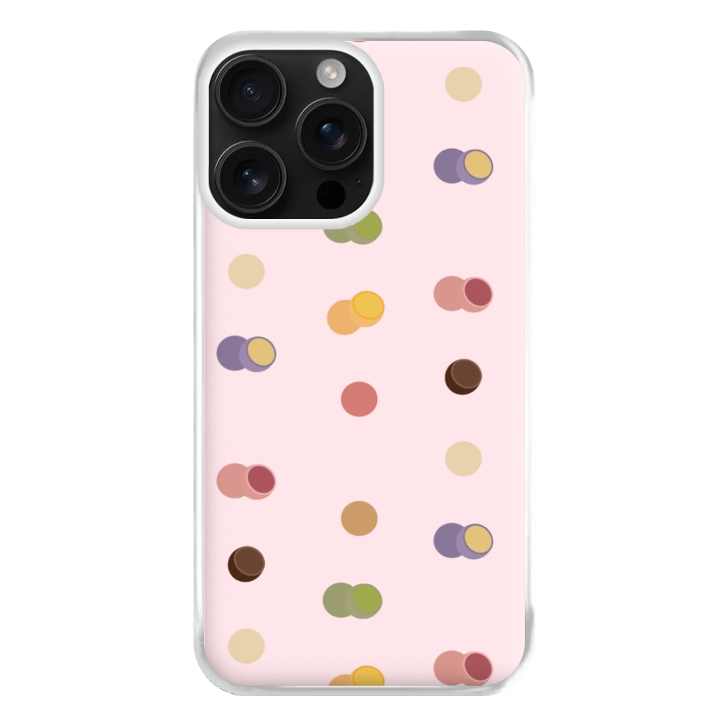 Mochi Balls Pattern Phone Case for iPhone 16 Pro Max