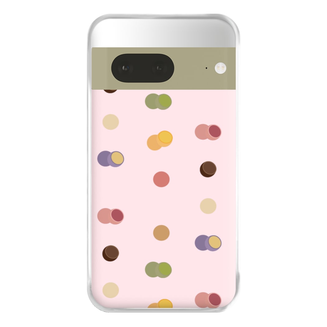 Mochi Balls Pattern Phone Case for Google Pixel 7a