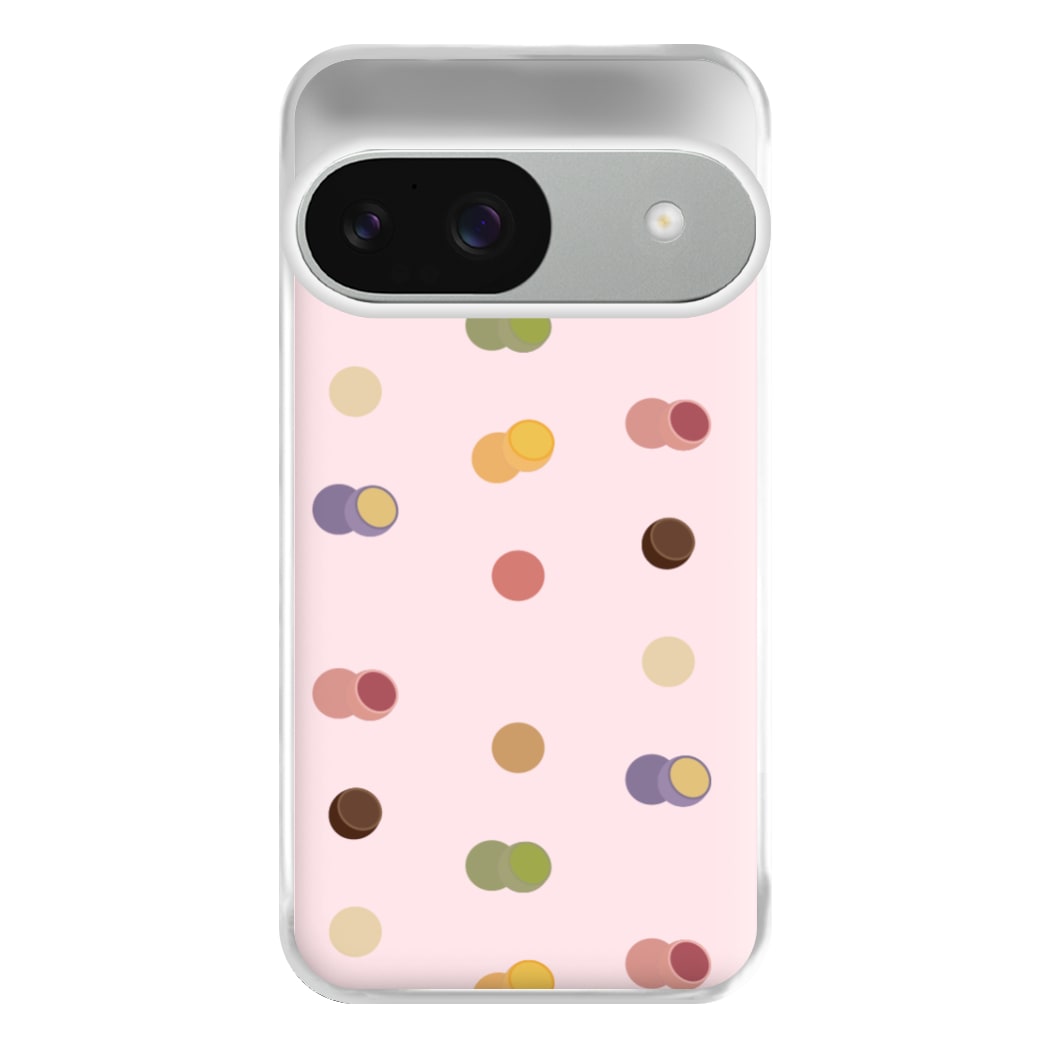 Mochi Balls Pattern Phone Case for Google Pixel 9 / 9 Pro