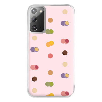 Mochi Balls Pattern Phone Case for Galaxy Note 20 Ultra