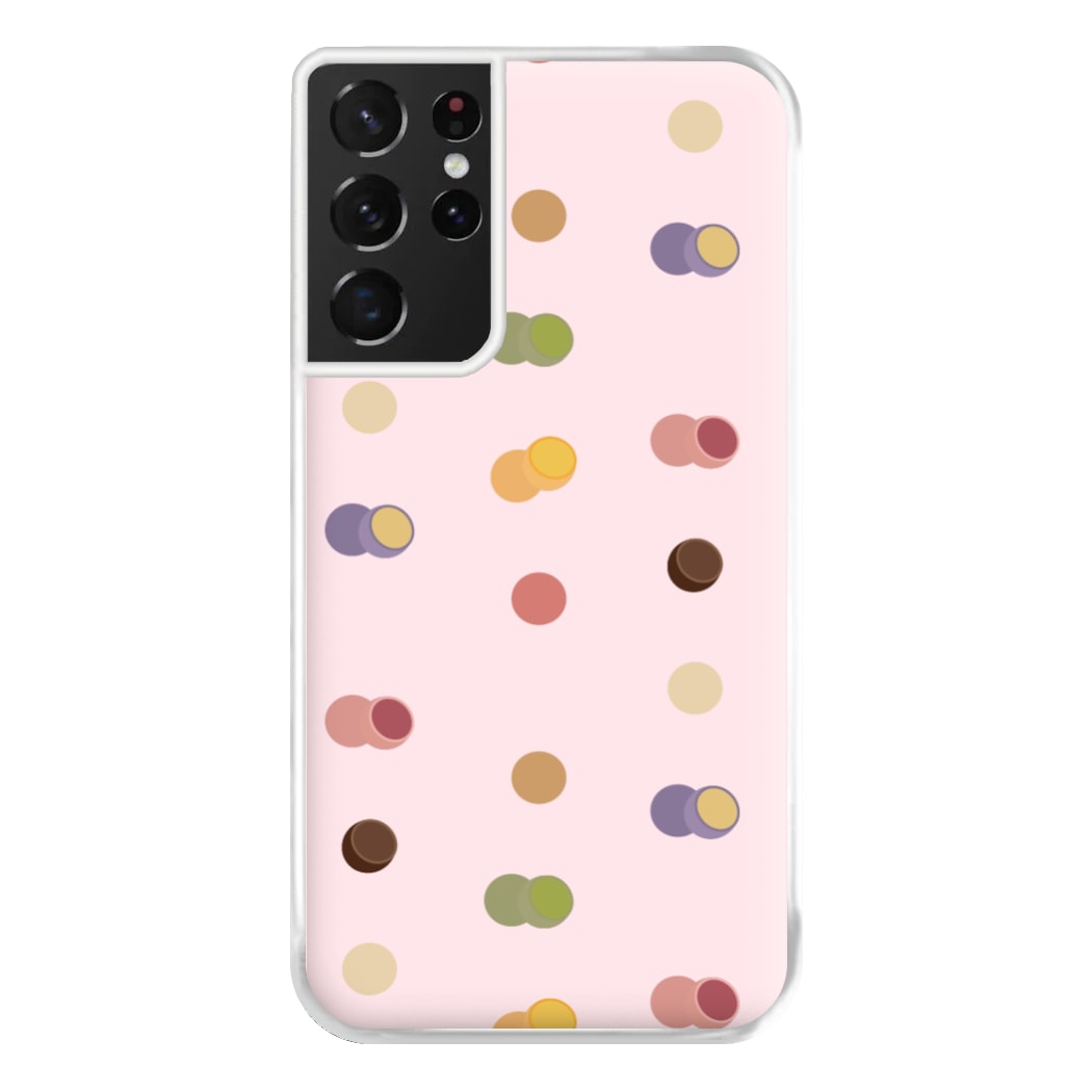 Mochi Balls Pattern Phone Case for Galaxy S21 Ultra