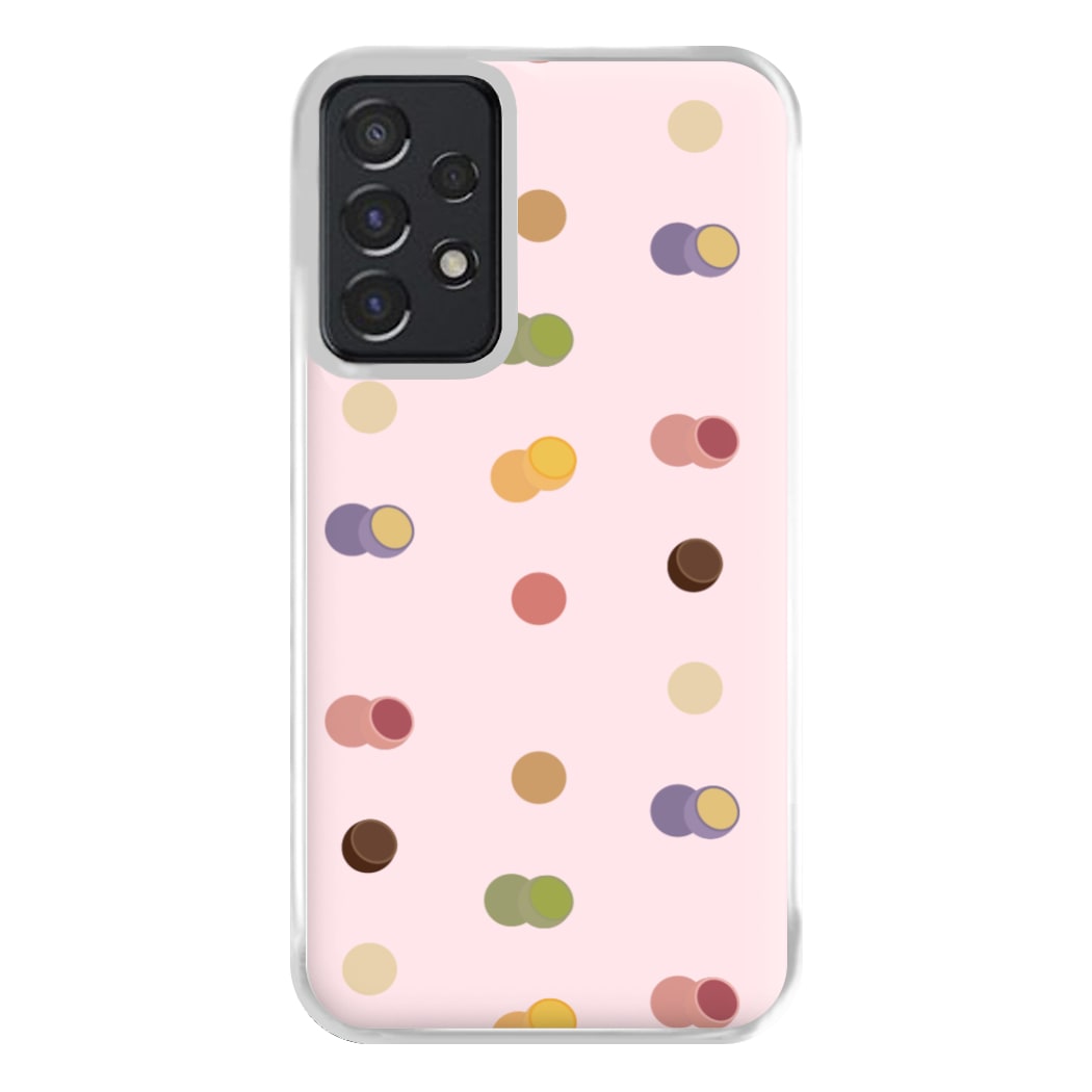 Mochi Balls Pattern Phone Case for Galaxy A52 / A52s