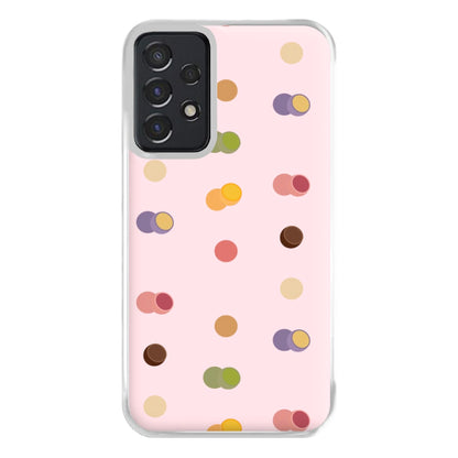 Mochi Balls Pattern Phone Case for Galaxy A52 / A52s