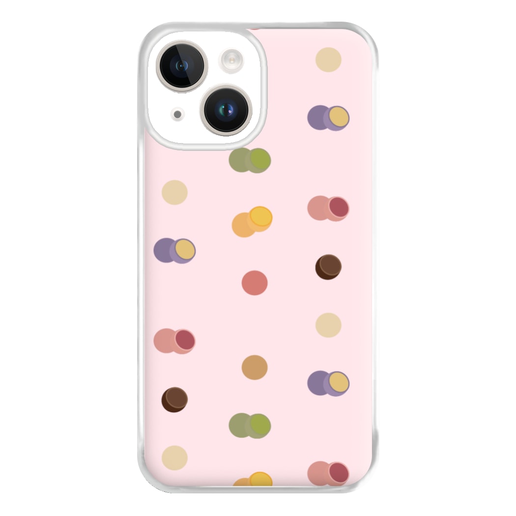 Mochi Balls Pattern Phone Case for iPhone 14