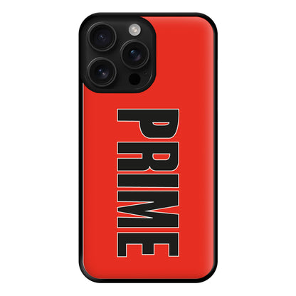 Prime - Red Phone Case for iPhone 16 Pro Max