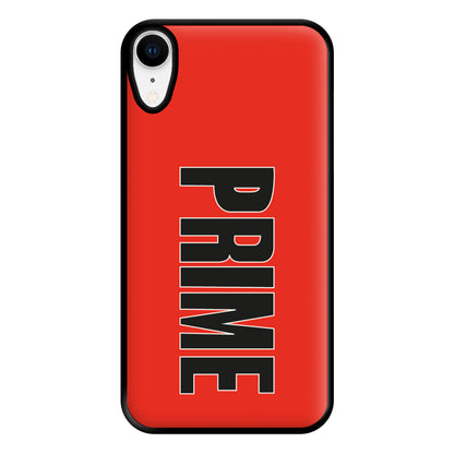 Prime - Red Phone Case for iPhone XR