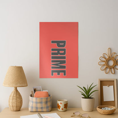 Prime - Red Art Print