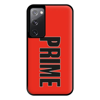 Prime - Red Phone Case for Galaxy S20FE