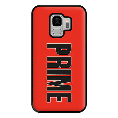 Prime - Red Phone Case for Galaxy S9 Plus