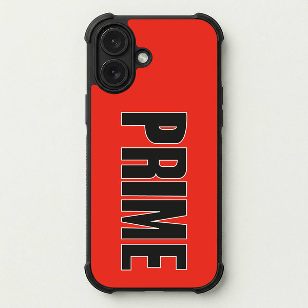 Prime - Red Phone Case — Bumper case