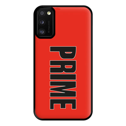 Prime - Red Phone Case for Galaxy A41