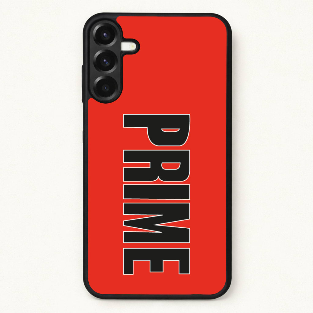 Prime - Red Phone Case for Galaxy A57