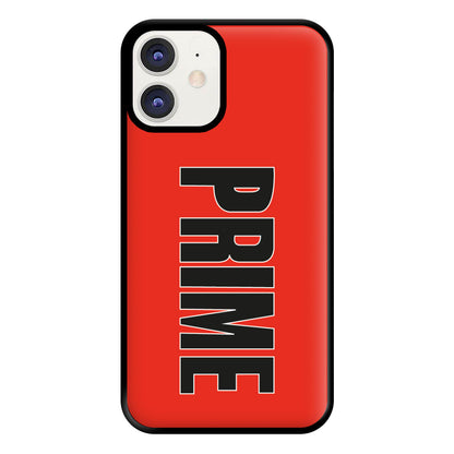 Prime - Red Phone Case for iPhone 12 / 12 Pro