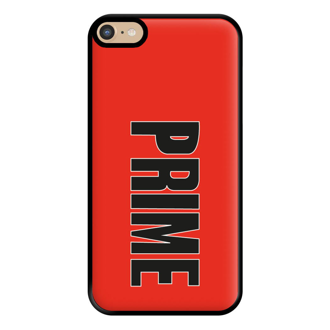 Prime - Red Phone Case for iPhone 6 Plus / 7 Plus / 8 Plus