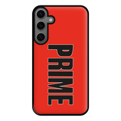 Prime - Red Phone Case for Galaxy S23FE