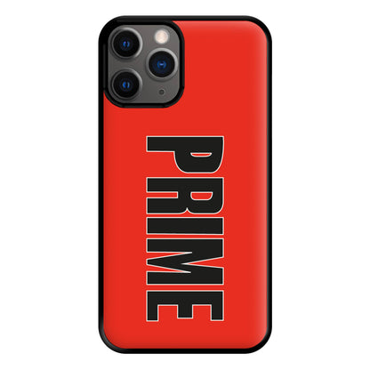 Prime - Red Phone Case for iPhone 12 Pro Max