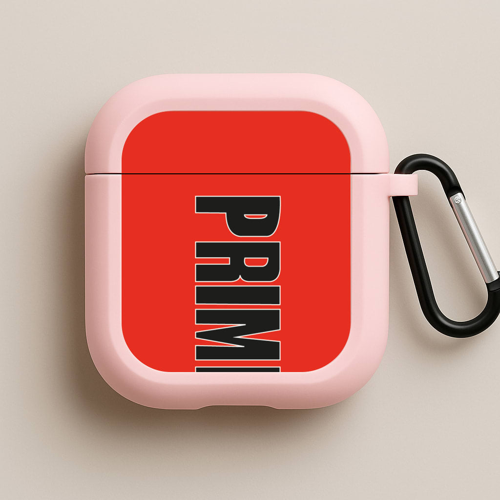 Prime - Red Pink AirPods Case