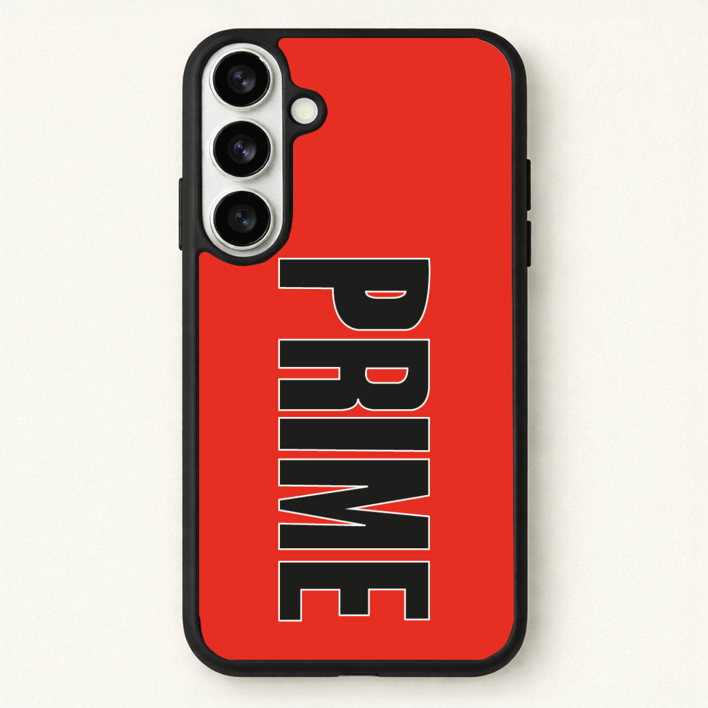 Prime - Red Phone Case for Galaxy S26