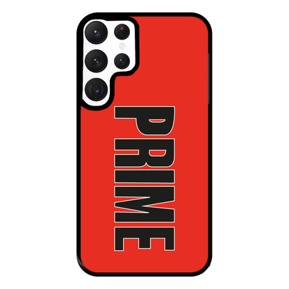 Prime - Red Phone Case for Galaxy S22 Ultra