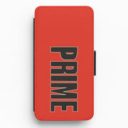 Prime - Red Flip / Wallet Phone Case 1