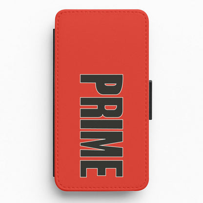 Prime - Red Flip / Wallet Phone Case