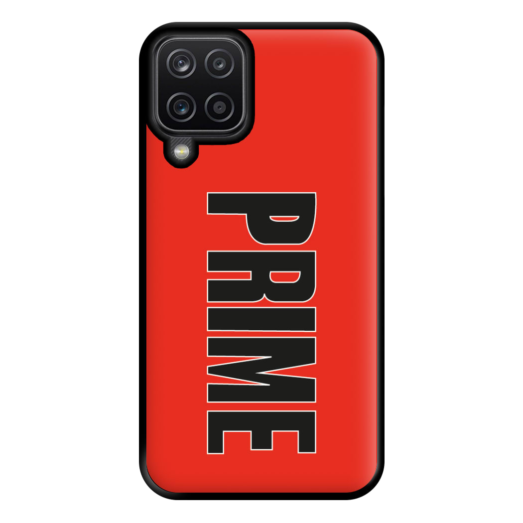 Prime - Red Phone Case for Galaxy A12