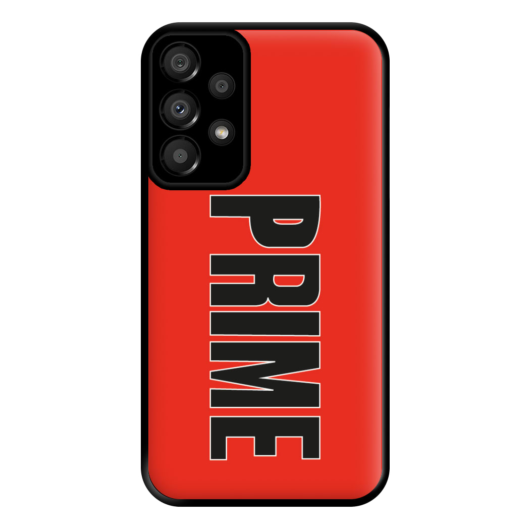 Prime - Red Phone Case for Galaxy A33