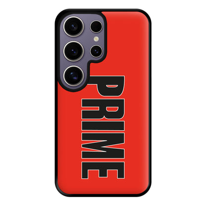 Prime - Red Phone Case for Galaxy S25 Ultra