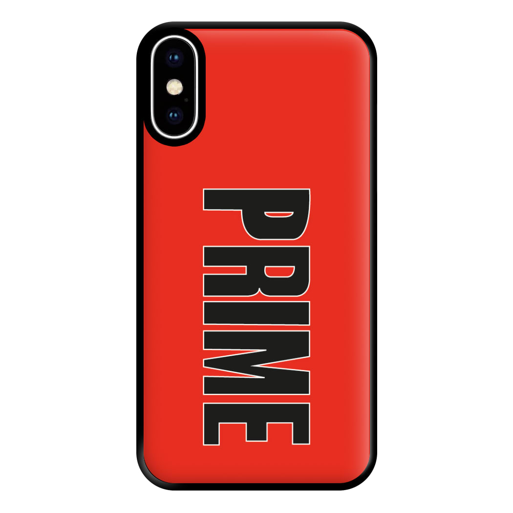 Prime - Red Phone Case for iPhone XS Max